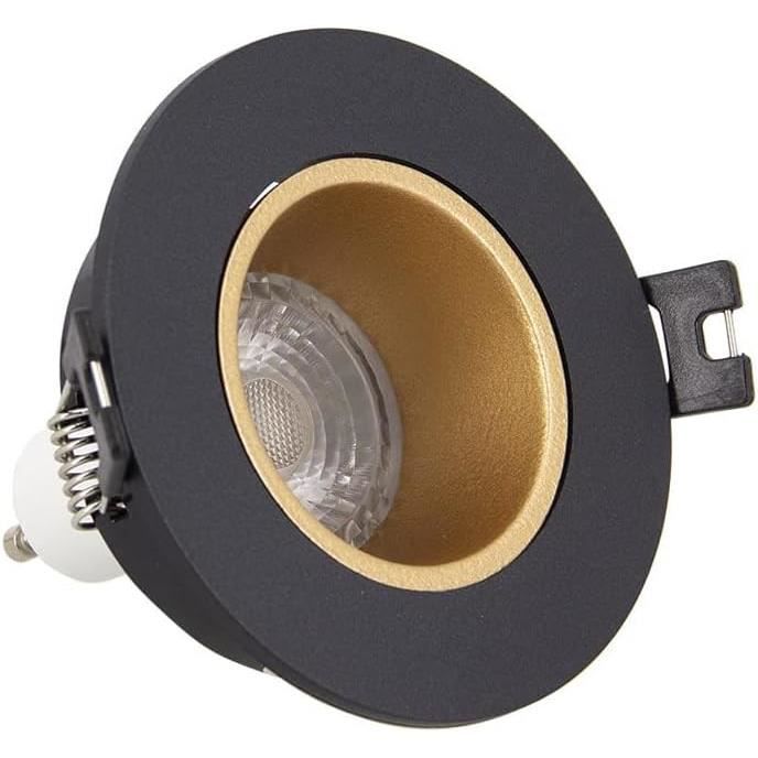 Lot de 10 Spots LED Encastrable 5W IP44 98mm, Blanc Neutre 4000K