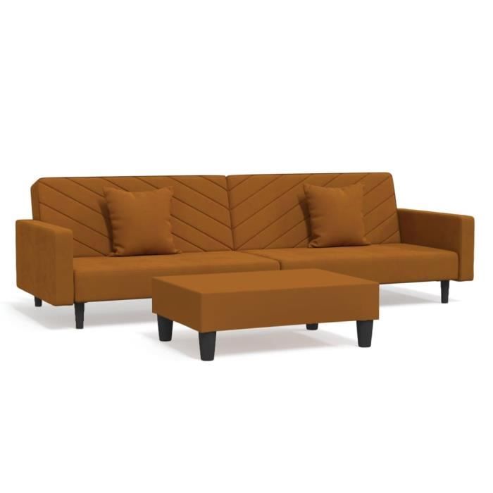 5901)Elégant* Sofa Convertible Magnifique Canapé de salon Divan