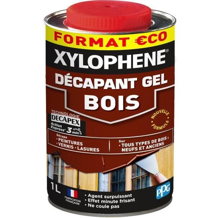 Xylophene Décapant gel bois - 1 L