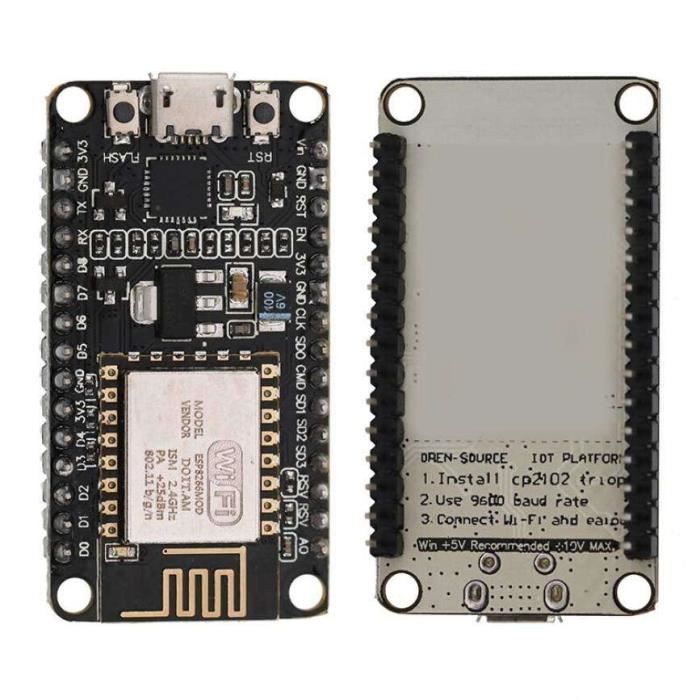 Carte De Développement ESP32 WROOM-32D - Faible Consommation, Idéale Pour IoT Et Projets DIY
