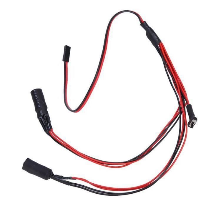 Phare De Voiture RC 4Pcs LED 3mm Pour Modèle RC Drift - Éclairage Réaliste Pour Voitures Télécommandées