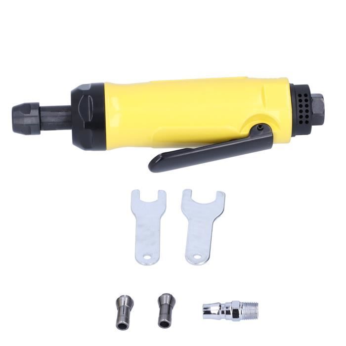 XUNTOP Meuleuse Droite Pneumatique 1/4'' 20000 RPM – Outil Pro Pour Gravure, Meulage, Polissage & Ébavurage