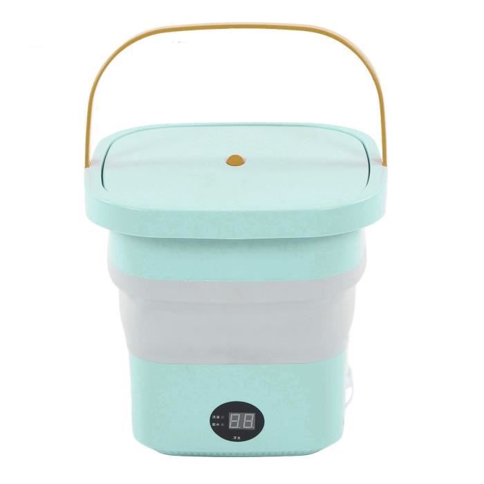 RHO-machine à Laver Pliable Mini Laveuse à Seau Portable 6L Machine à Laver Automatique Pliable