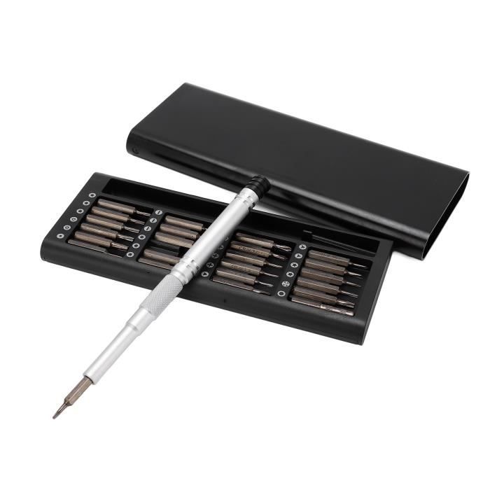 Kit de Tournevise Précision pour Réparation Électronique pour Portable, Ordinateur, Tablette, Lunettes, Montre et Autres Appareil