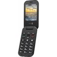 DORO 6040 Téléphone mobile - Double SIM - GSM - 320 x 240 pixels - 2 MP - Noir-1