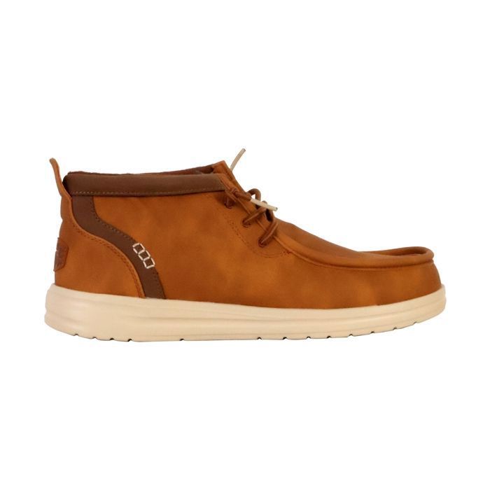 Mocassin Montante à Lacets Hey Dude Wally Mid Gripr Classic - Noir