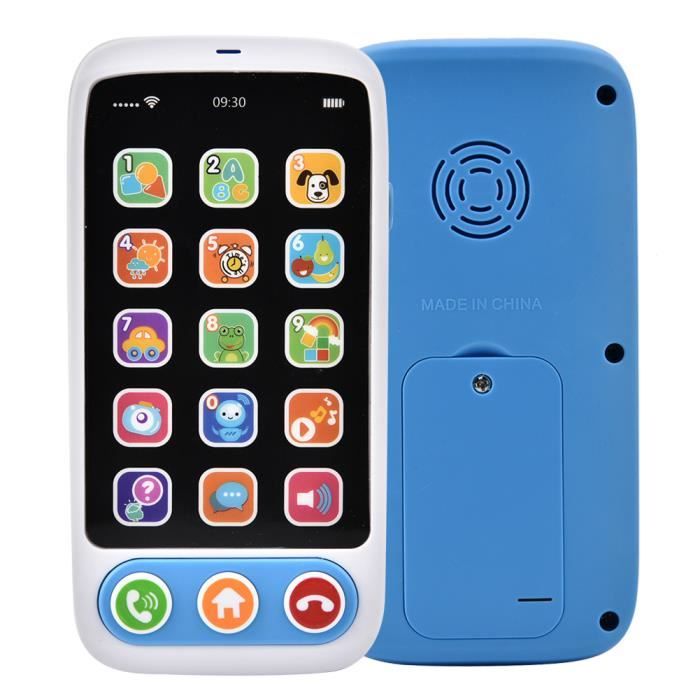 Téléphone Jouet éducatif Pour Bébé 6 Mois+ - En Forme De Carotte, Musical, Avec Touches Et Sons