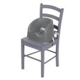 SAFETY 1ST Rehausseur de chaise Essential Booster - Warm Grey-2