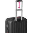 TECTAKE Set de valises rigides Cleo 4 pièces avec pèse-valise - noir-2