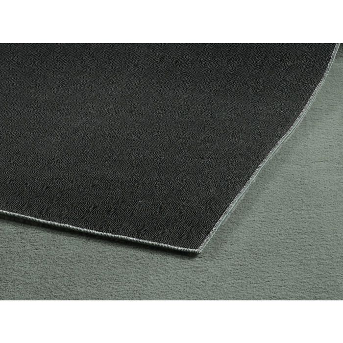 Tapis Moderne Fourrure Chaud Douillet Lavable, Anthracite, 240 X 340 Cm