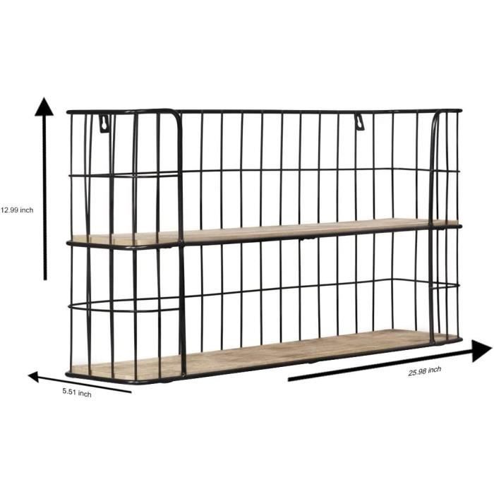 Exxen Étagère Ladder , Étagère Penchée à 5 Niveaux, Étagère Murale