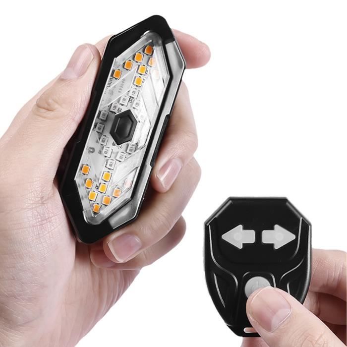 Feu Arrière LED Intelligent Pour Vélo – Clignotants Intégrés – Sécurité Urbaine