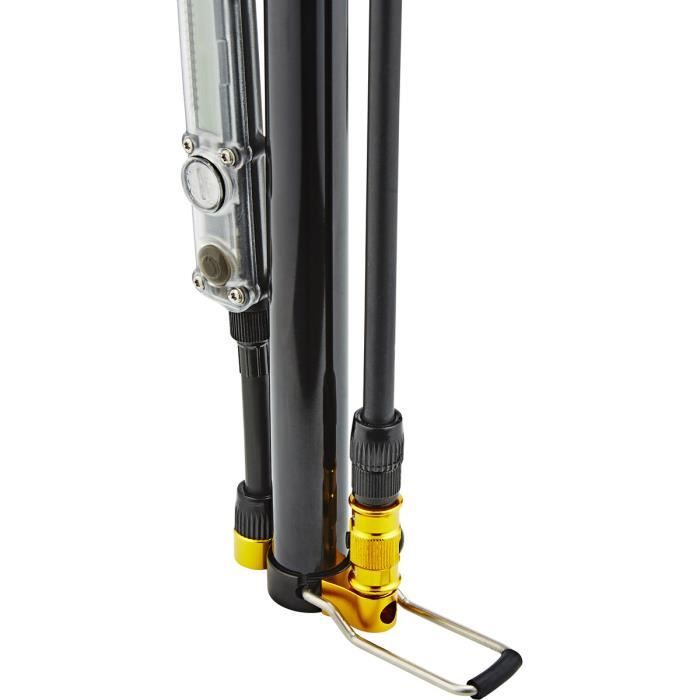 Pompe à Pied Vélo Lezyne Micro Floor Drive Digital - Compacte, Digitale, Max 11 Bar/160 Psi