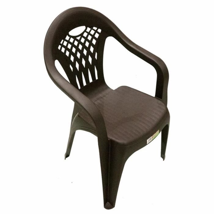 6 Chaises De Jardin Empilables Vert Sauge – Polypropylène Et Fibre De Verre – Design Moderne, Intérieur/extérieur – 90 Kg Max, Pieds Antidérapants