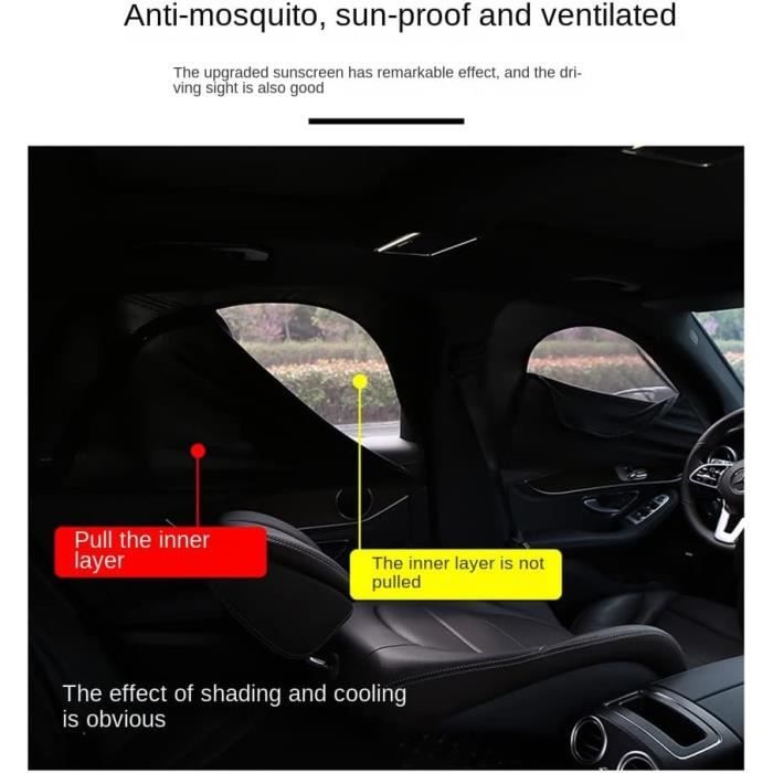 Pare-soleil universel voiture Extension du pare-soleil de fenêtre conduite  best