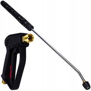 Lance Pour Nettoyeur Haute Pression 15° Courbée - 3/8 BSP Femelle, 900 Mm, 280 BAR - Neuf Robuste