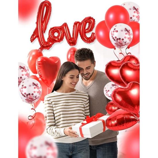Decorations Saint Valentin Ballons Decoration Romantique Xxl Ballon Love Decorations Saint Valentin Ballon Rouge Kit Balloon C 1185 Cdiscount Maison