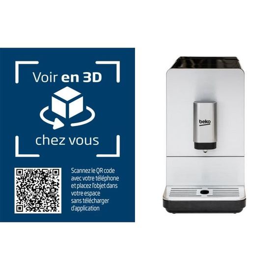 Machine /à expresso automatique avec broyeur Beko CEG5301X