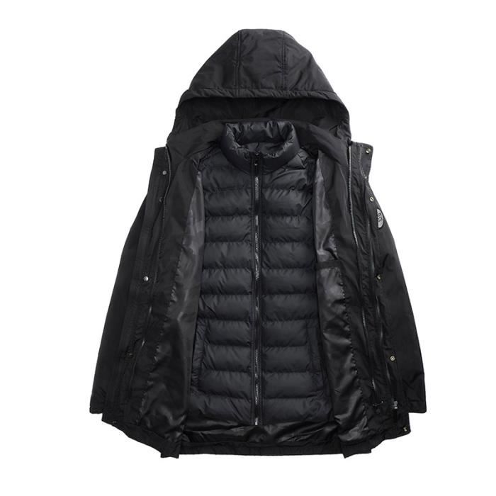 Manteau capuche homme hiver best sale