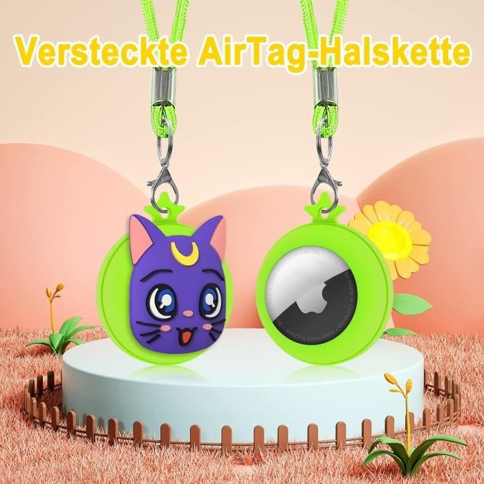 Yurblax Lot De 6 Etui Airtag Étanche, Protection Porte Airtag Antichoc