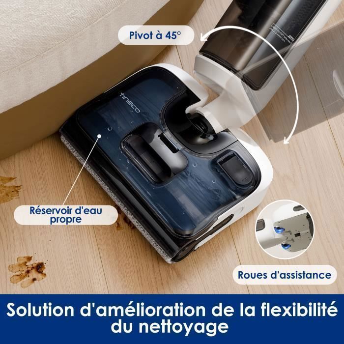 Lot De 4 Filtres Lavables Pour Aspirateur Tineco Floor One S7, S6, S9 - Réutilisables, Protègent Le Moteur
