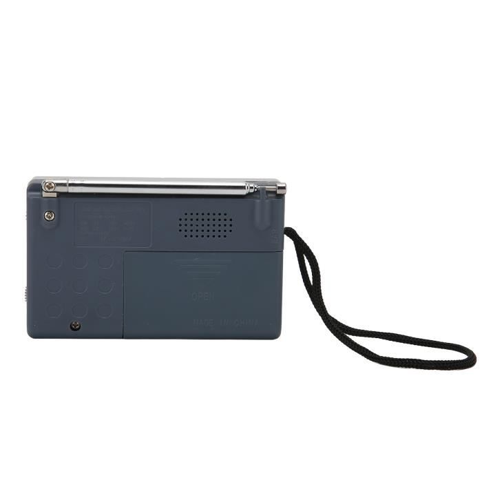 Radio Portable AM/FM à Piles – Grand Haut-parleur, Idéale Pour Personnes âgées Et Sorties - 7
