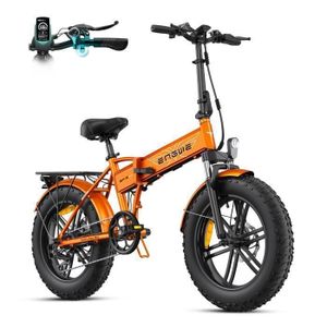 Tricycle électrique Pliable Adulte 14 Pouces - Batterie 48V 10,4Ah, Autonomie 40 Km, Charge Max 180 Kg