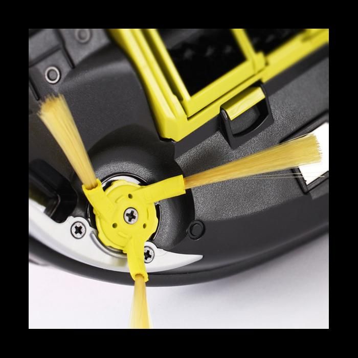 Hoofdborstel Zijborstel Compatibel met Hepa-filter Compatibel met LG HOM-BOT VR6462LVM VSR8600RR VSR6600OB Robotstofzuiger Onderdelen Accessoires VR- serie (Color : 1 pair