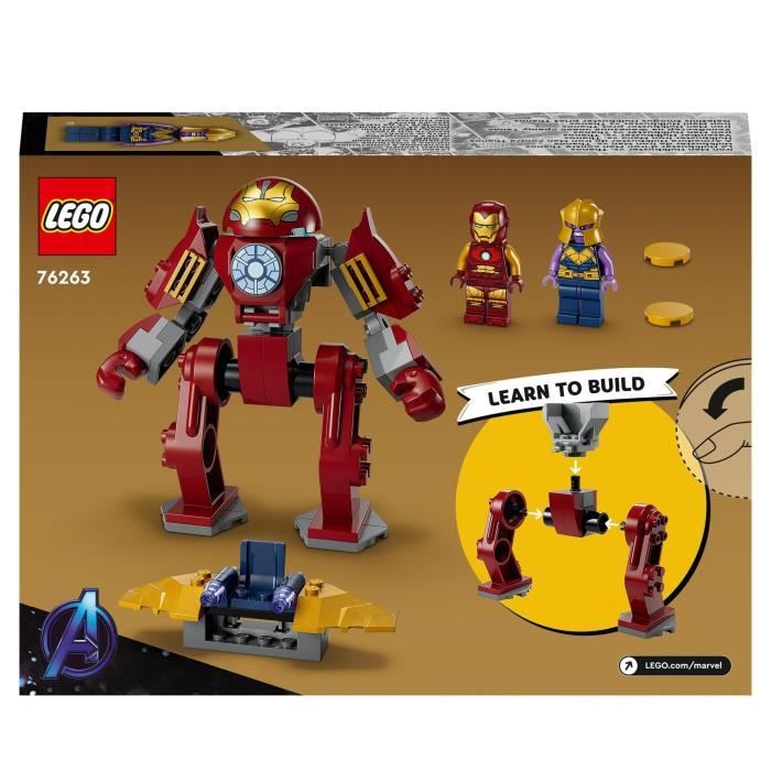 LEGO® 76191 Marvel Le Gant de l'infini –Thanos à construire pour Adultes,  Cadeau, Décoration - Cdiscount Jeux - Jouets