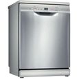Lave-vaisselle pose libre BOSCH SMS2HTI79E SER2 - 12 couverts - Induction - L60cm - 46dB - Silver/Inox-0