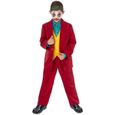 Déguisement Joker fou garçon - Cirque - Blanc - Polyester - Batman - Intérieur-0
