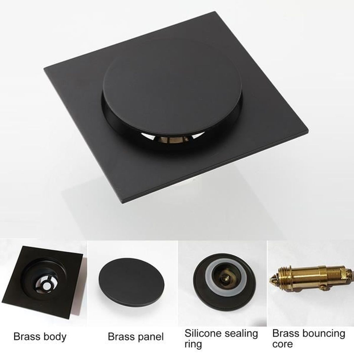 Xinlie Lot De 4 Crépines Drain Stopper Bouchons Vidange - Filtre Évier Cuisine Et Salle De Bain