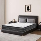YIDATONG Matelas 140x200 cm - Ép 30cm -Ressorts ensachés - Thermorégulant-Mousse en mémoire de Gelrafraîchissant - latex très épais