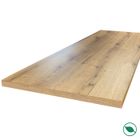 Plan de travail stratifié HPL chêne 2000 x 650 x 38 mm FSC FORESTEA Dimensions : 2000 mm x 650 mm x 38 mm