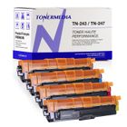 Toner - TONERMEDIA - TN-243 TN-247 - Compatible - 4 Cartouches - 3000 pages noir