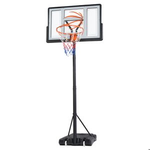 Panier de basket pour enfants avec support - Hauteur 90 - 135 cm