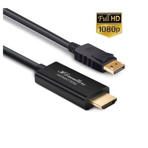 Câble DisplayPort 1.2 vers HDMI 2.0, Value, par