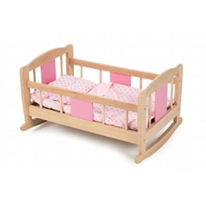 Shepper Com Poupee Rocking Cradle Berceau Lit Bebe Filles Jouet Couverture Oreiller 10 Poupee Avec Musique Jouets Et Jeux Mobilier De Poupons