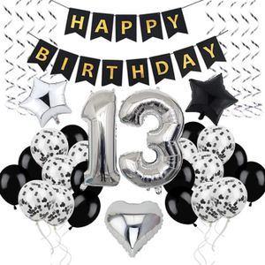 Deco Anniversaire 13 Ans Cdiscount