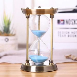 Generic Sablier en Verre et metal Horloge 30 Minutes - Créatif pour  décoration à prix pas cher