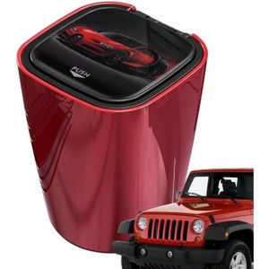 BMZX Poubelle de voiture avec couvercle, petit porte-gobelet, poche de  porte, poubelle pour voiture, maison, bureau, noir : : Auto et Moto