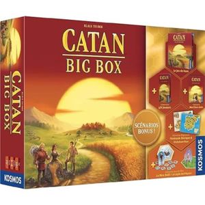 JEU SOCIÉTÉ - PLATEAU Kosmos Catan : Big Box - Jeux De Société - Jeux De