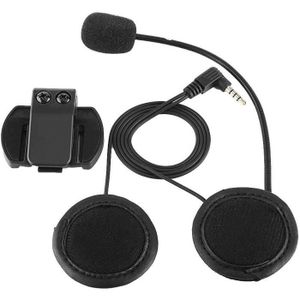 INTERCOM MOTO Casque Bluetooth, Microphone de Casque d'écouteur 