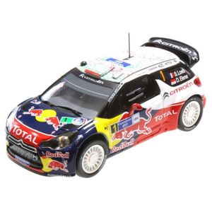 VOITURE - CAMION Voiture miniature - Citroen - DS3 WRC - Sebastien 