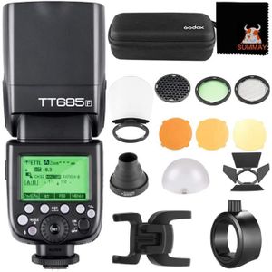 Godox TT685N Flash i-TTL II autoflash Speedlite 2.4G sans Fil X syst/ème HSS 1//8000s GN60 Flash /électronique Compatible avec Appareils Photo Nikon DSLR