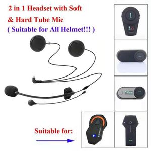 INTERCOM MOTO Microphone et Haut-Parleur Bluetooth, Accessoires 