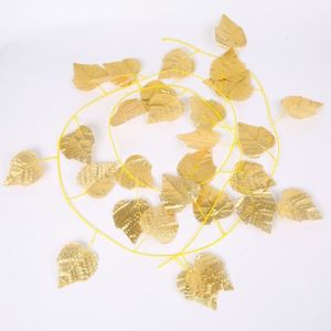 FLEUR ARTIFICIELLE Feuilles de raisin10 - Guirlande de feuilles de lierre artificielles, 1 pièce, décoration murale de jardin, p