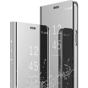HOUSSE - ÉTUI Coque Samsung Galaxy Note 20 à Rabat en Cuir AVCE Support Fonction Miroir Clear View FlipFull Body Antichoc à 360° P D