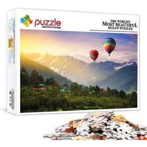 PUZZLE Puzzle Adulte 1000 Pièces Montgolfière Puzzle Puzz