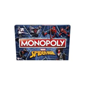 JEU SOCIÉTÉ - PLATEAU Jeu societe Monopoly Spiderman 2 6 joueurs Plateau